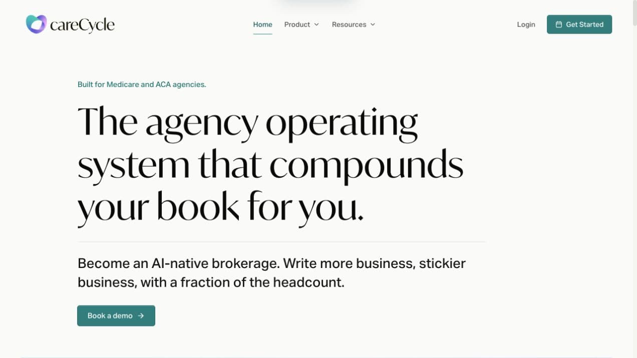 careCycle introduction describing its operating system for Medicare and ACA agencies